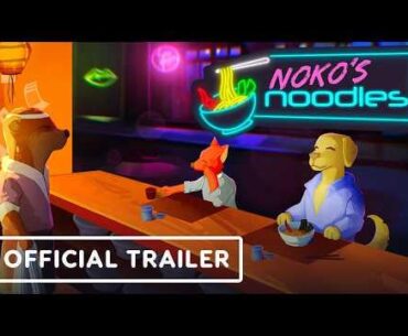 Noko's Noodles | Cyberpunk Noodle Shop | Announce Trailer