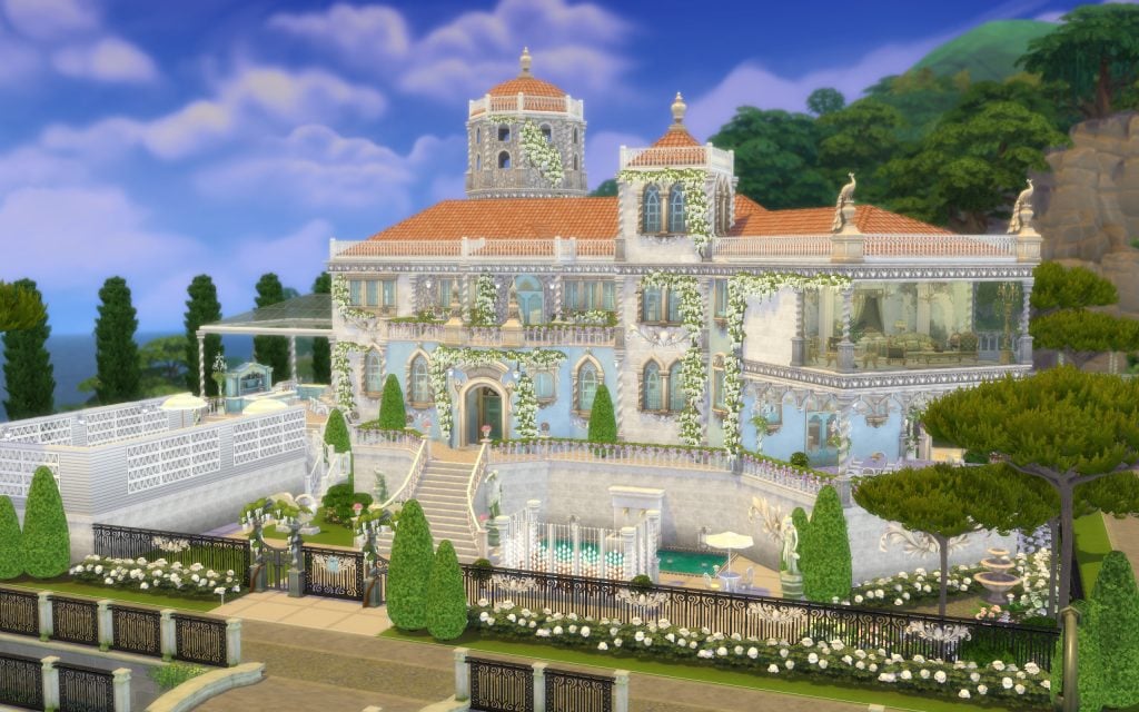 The Sims 4 Castles: 11 Royal Residental Lot Picks from The Gallery 21 Castle 10