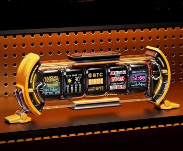 Cyberpunk Pixel Display