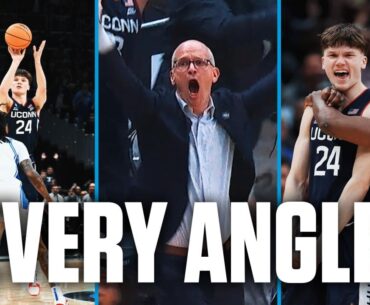 Every angle you didn't see from UConn's thrilling game-winner over Duke