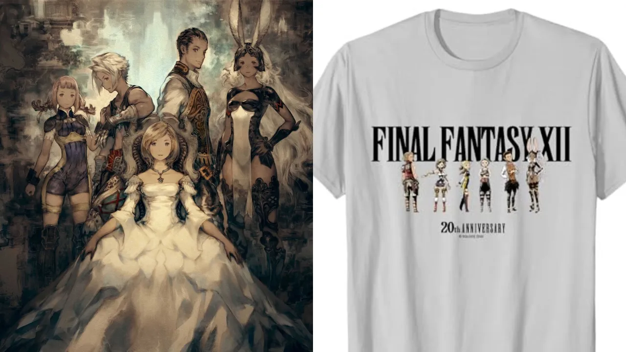 Final Fantasy XII 20th Anniversary Apparel