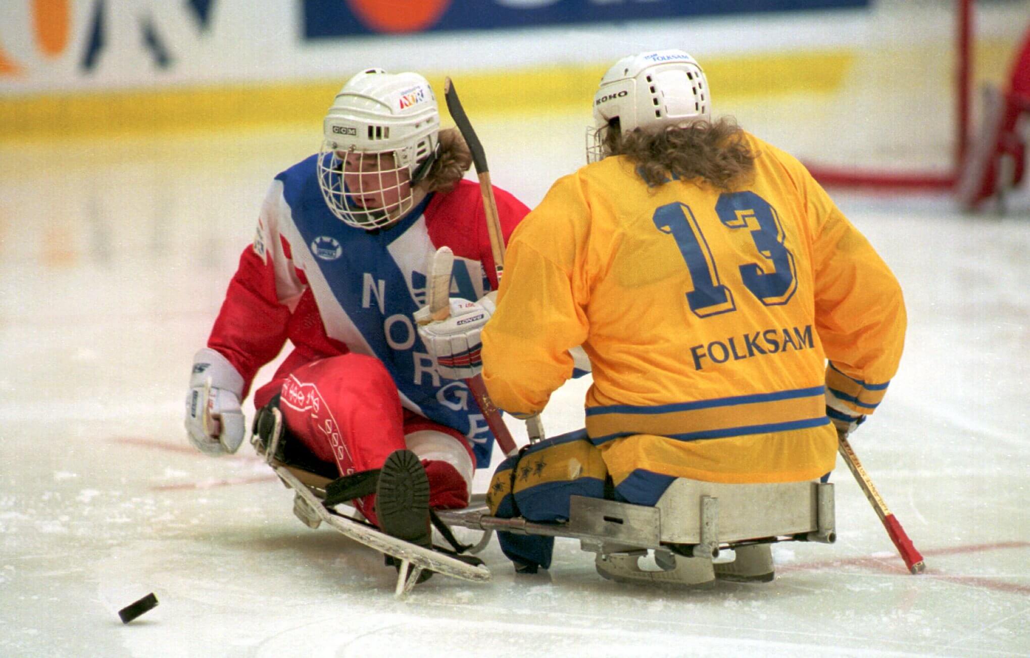 Winter Paralympics sled hockey