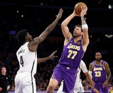 Doncic faces one-game ban after technical foul in Lakers win against Nets | Basketball News