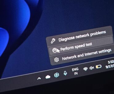Windows 11 taskbar's new Internet Speed Test tool is a shortcut to Bing.com, not a native feature