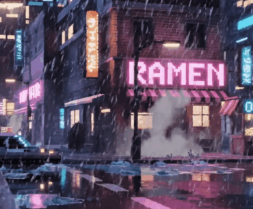 cyberpunk atmosphere