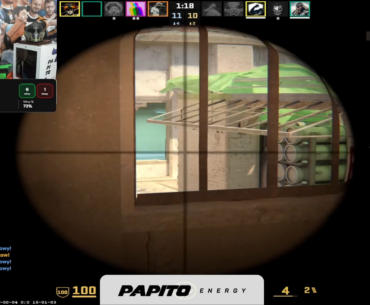 pashaBiceps AWP 4k from a FACEIT game on Mirage