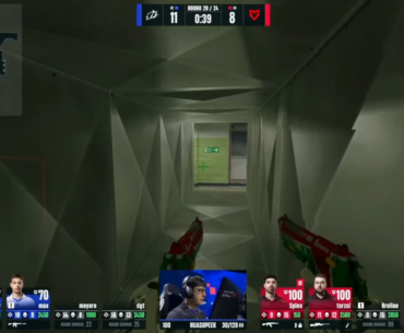 MOUZ throw an unbelievable round against 9z on Nuke