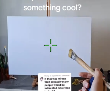I made an oil painting of Mirage