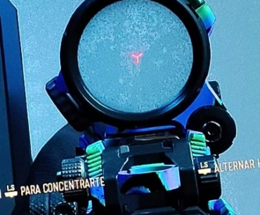 Mi mira al apuntar se ve borrosa después de la actualización