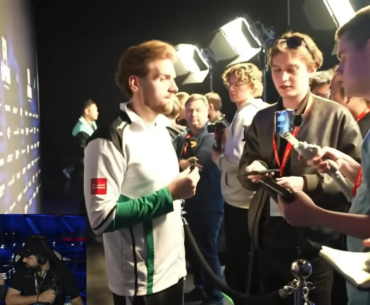 Interviewers asking Niko to do a grip strength test after losing in playoffs? XD