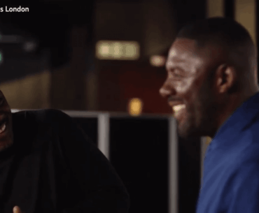 Idris Elba's Madame Tussauds Wax Figure Opens his Phone with Face ID