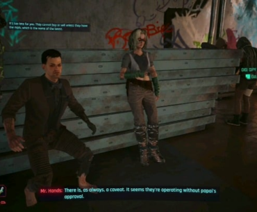 This random NPC started talking shit to me