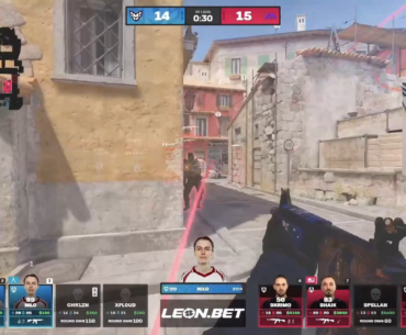 This is how HEROIC lost map 1 of their Quarter FInal match of Roman Imperium Cup VII vs Acend
