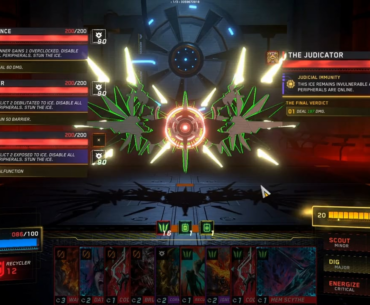 Our cyberpunk indie game also has a digitally accurate angel, we called it The Judicator and it hits like a truck! (OC)