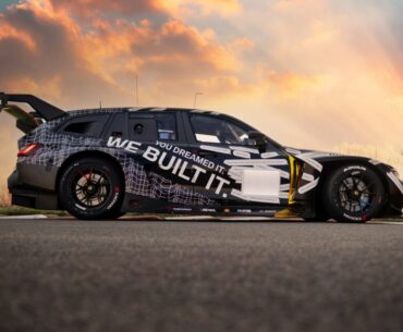 A station wagon is entering one of the hardest 24-hour races in the world
