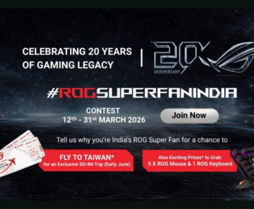 ASUS ROG Celebrates 20 Years with ROG Super Fan India Campaign