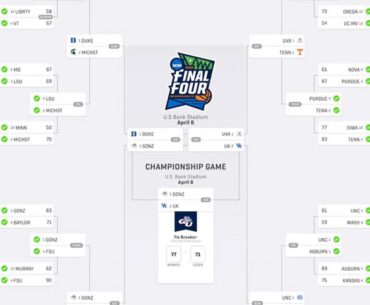 The longest an NCAA bracket has ever stayed perfect