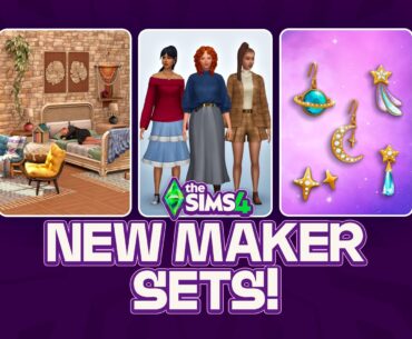 EA Releases New The Sims 4 Maker Sets to The Marketplace
