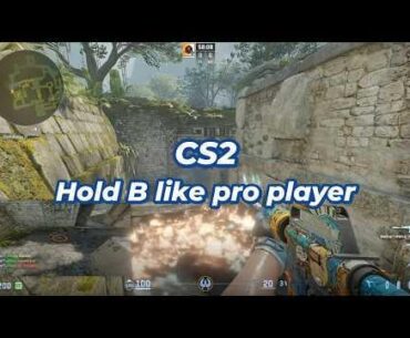 tN1R from team Spirit show us how to hold B site on Ancient