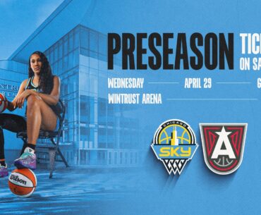 Chicago Sky Announce Two-Game 2026 Preseason Schedule