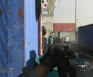 Getting shot before seeing the enemy or shooting an enemy before he sees you