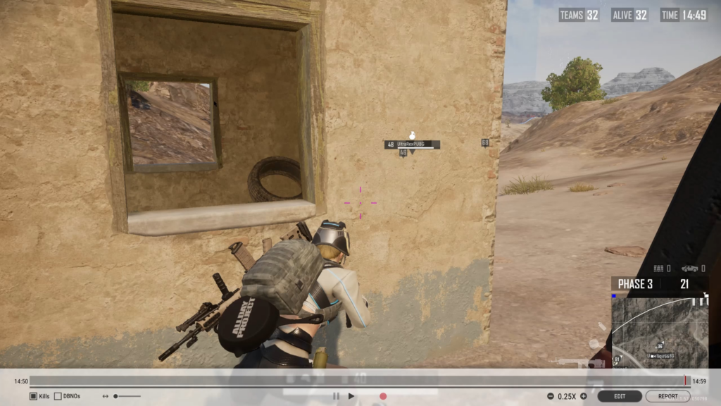 Im new to the game, is this normal for replay or is this a hack?