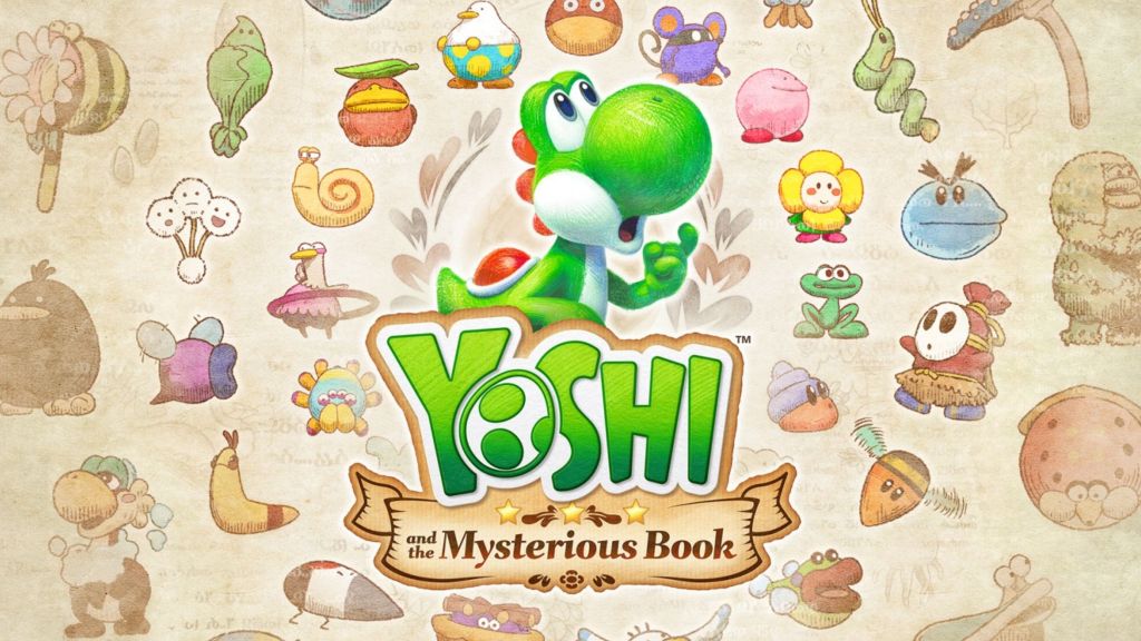 Yoshi and the Mysterious Book Key Art