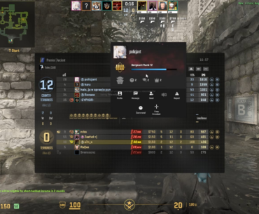 avg 30k premier game, "trust factor" is abused and valve does nothing.