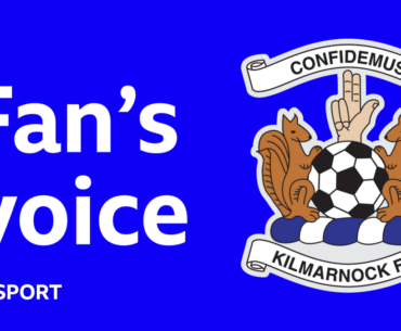 Kilmarnock fan's voice graphic