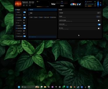 I kept wishing Windows had its own version of Dynamic Island… so I built something.