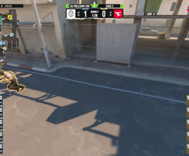 Faze kicked the ball all the way from T-spawn to short