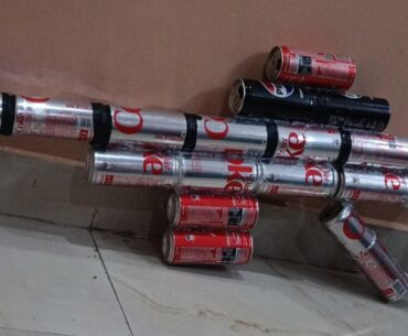 I tried making tundra from Coke cans