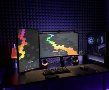 My battle station set up.