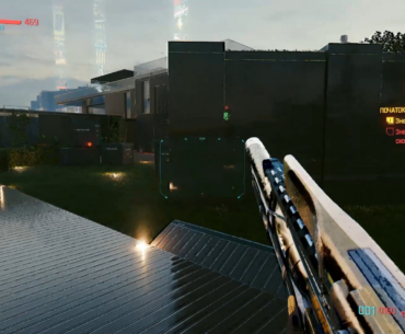 Are Arasaka's guards able to direct bullets back at me? This is the first time I've noticed that.