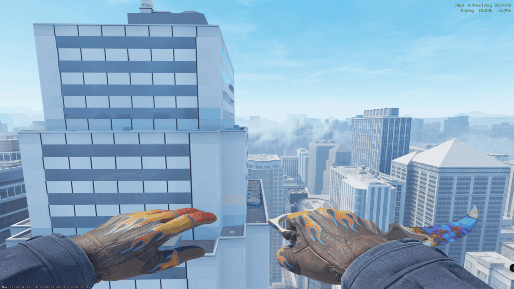 Blaze Gloves FT + Blaze Karambit FN