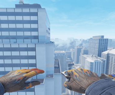 Blaze Gloves FT + Blaze Karambit FN