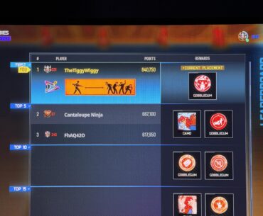 Played my first game 2hrs before the event finishes.