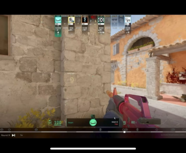 Is he walling? (Reposting, better video quality as suggested)