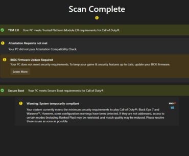 Cant update BIOS to play ranked?