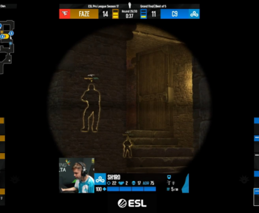 3 years ago today - Twistzz ACE in a 3v5 to put FaZe on Tournament point at EPL 17