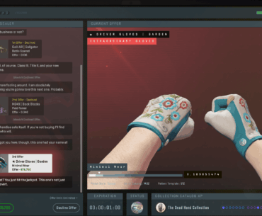 got driver gloves garden in my terminal