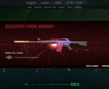 Got a 98.8% Fade, 0.007 Float M4 Fade