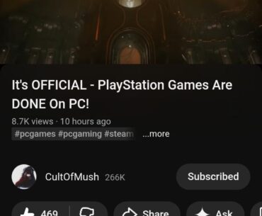 This is gonna be a threat that you will never get 8K on PC...