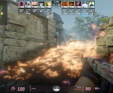 donk 4k from a FACEIT game on Ancient