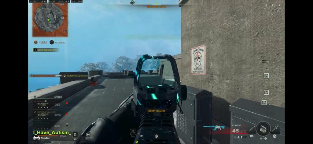 How to 1 v4 on rebirth island by I have autism