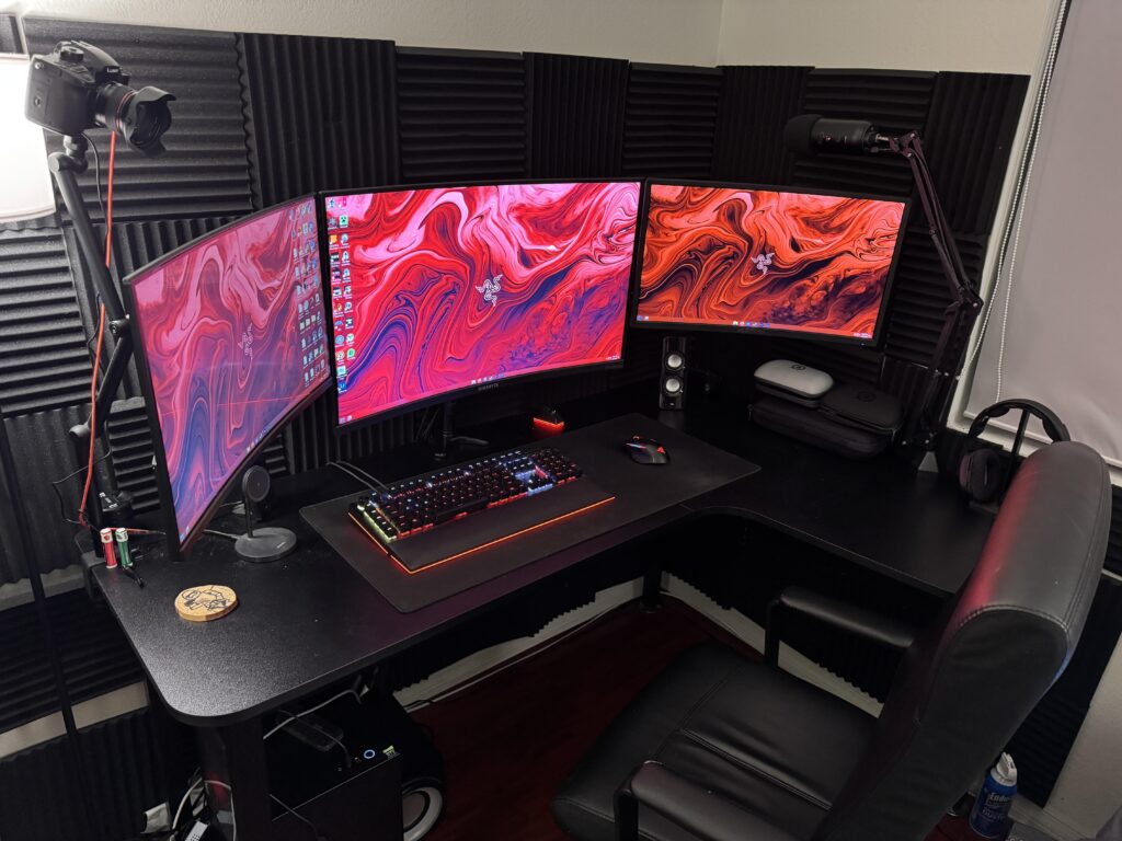 Finally Cleaned Up My Gaming/Editing Setup