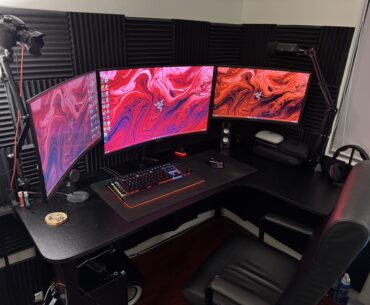 Finally Cleaned Up My Gaming/Editing Setup