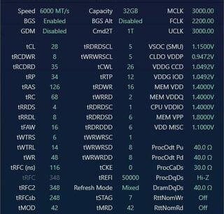 I don’t think this can realistically be tightened or improved anymore can it? 2200FCLK etc.