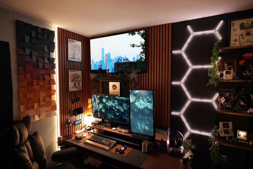 Finally finished dialing in my workspace. (Never finished…..)