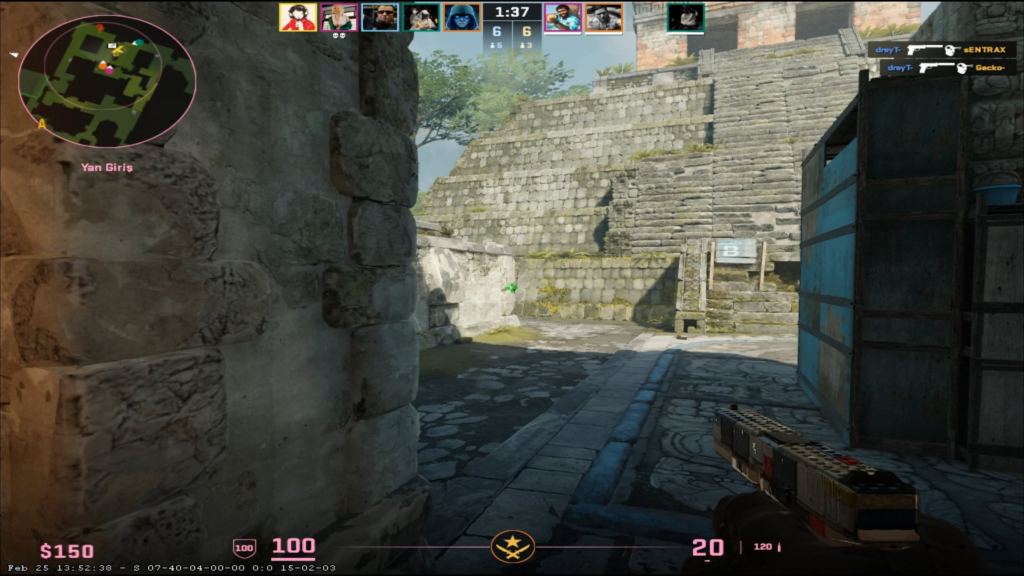 Finally hit 2500 ELO on Faceit. Put together a DOOM-inspired fragmovie from the grind